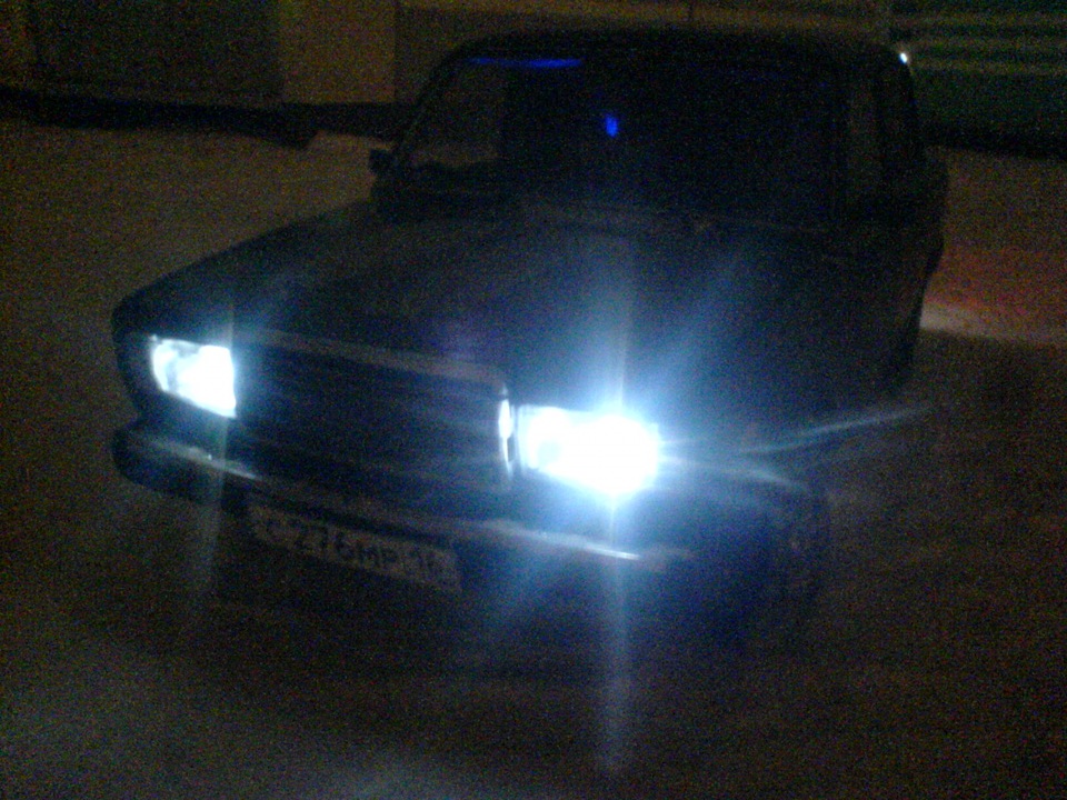 Диоды в фары — Lada 2107, 1,6 л, 2003 года | аксессуары | DRIVE2