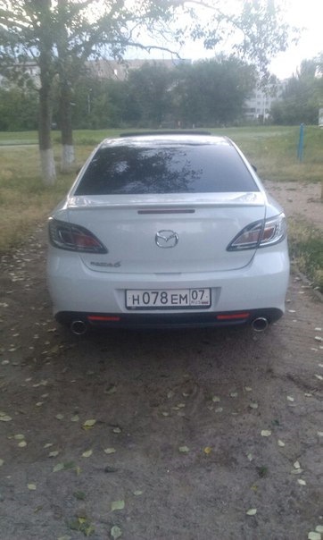 Насадки буззер-шмузер — Mazda 6 (2G) GH, 2 л, 2008 года | стайлинг | DRIVE2