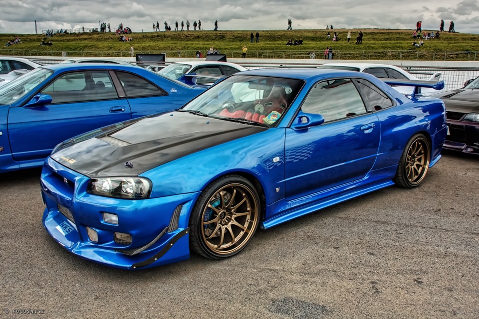 Nissan Skyline r34 Р·РµР»РµРЅС‹Р№