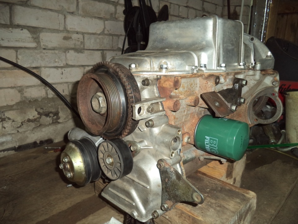 Сборка ДВС. Часть 1 "Блок цилиндров" — УАЗ 469, 1976 года | своими ...