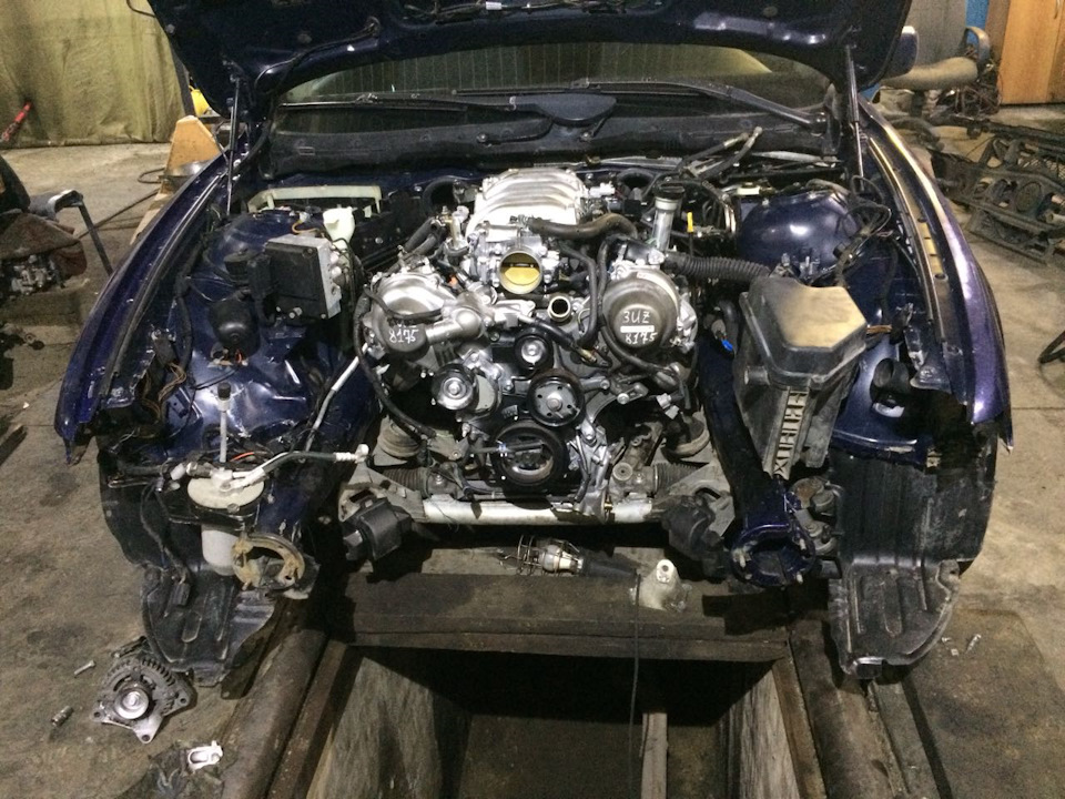 Свап 2jz gte на bmw e39