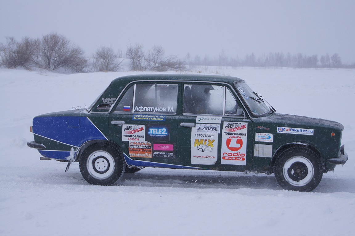 4 этап Чемпионата области по автоспринту или в плену снегов — Lada 21011,  1,5 л, 1976 года | покатушки | DRIVE2