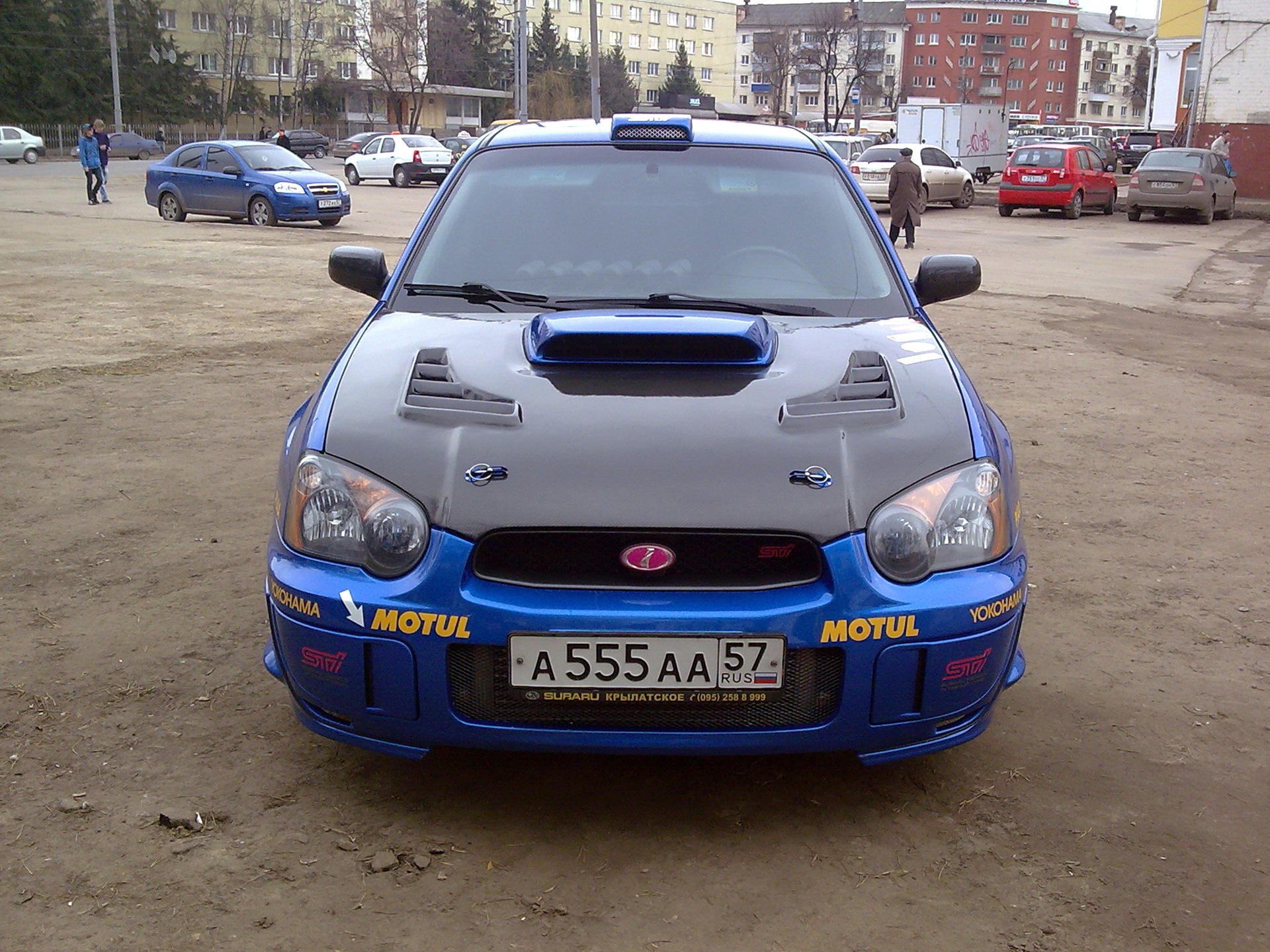 Фотки — Subaru Impreza WRX STI (GD), 2,5 л, 2004 года | фотография | DRIVE2