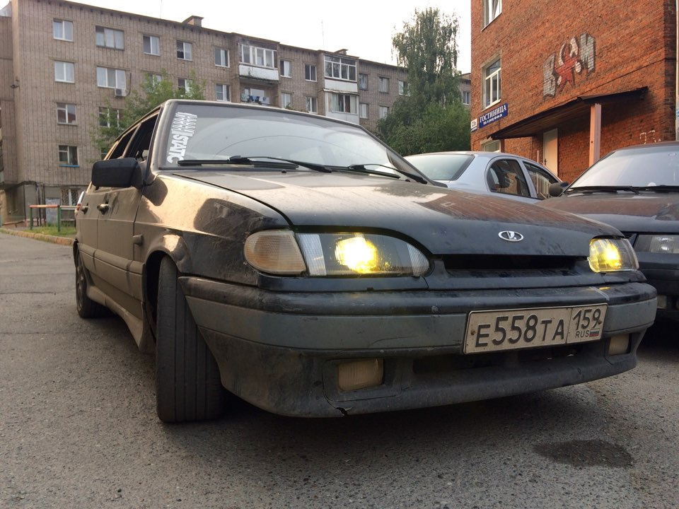 Фары-линзы — Lada 2114, 1,6 л, 2007 года | стайлинг | DRIVE2