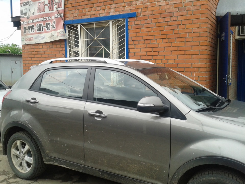 Тонировка — SsangYong Actyon (2G), 2 л, 2013 года | тюнинг | DRIVE2