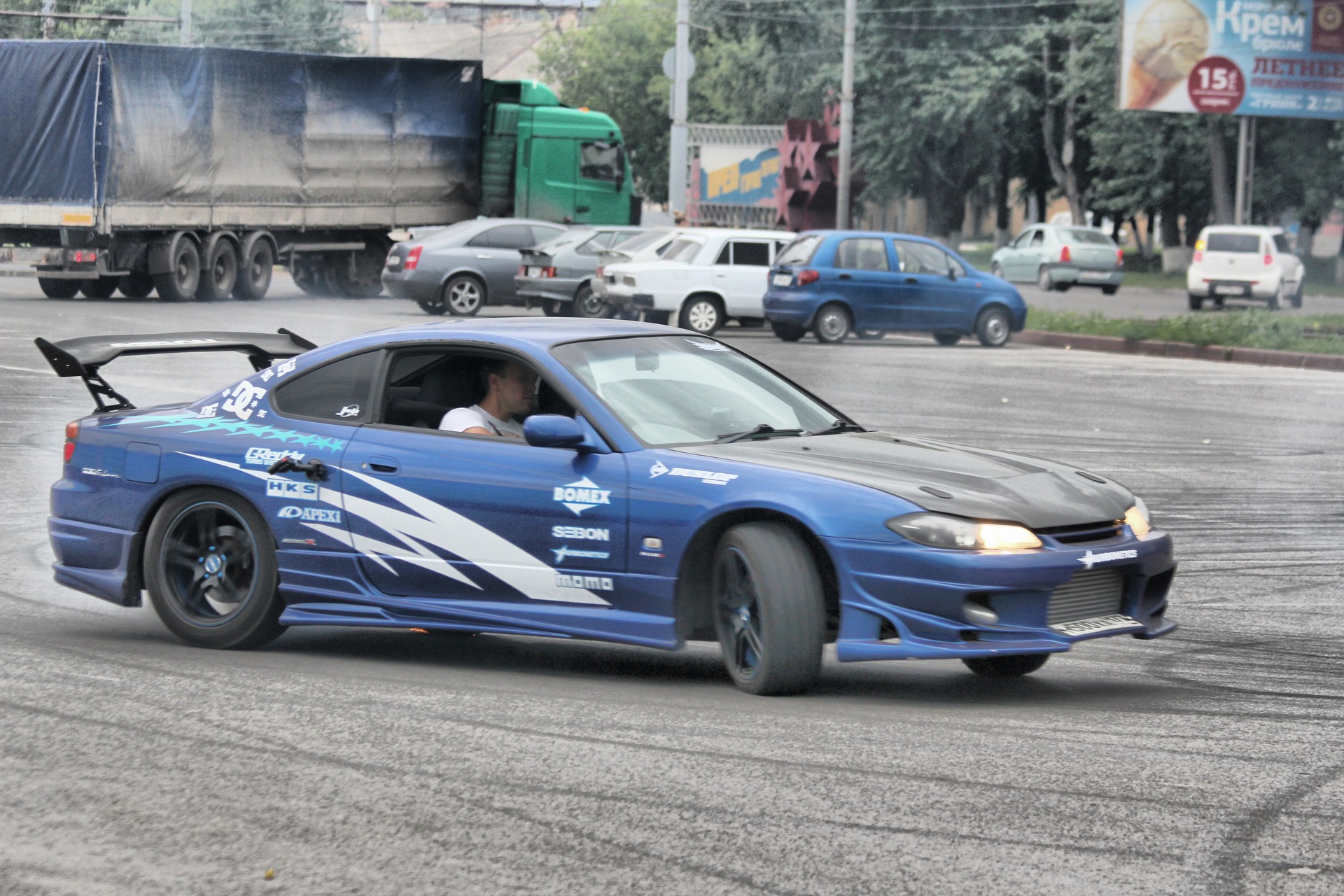 Дрифтовая Mitsubishi Eclipse