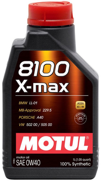 8100 X-MAX 0W40 — Audi A3 Sedan (8V)