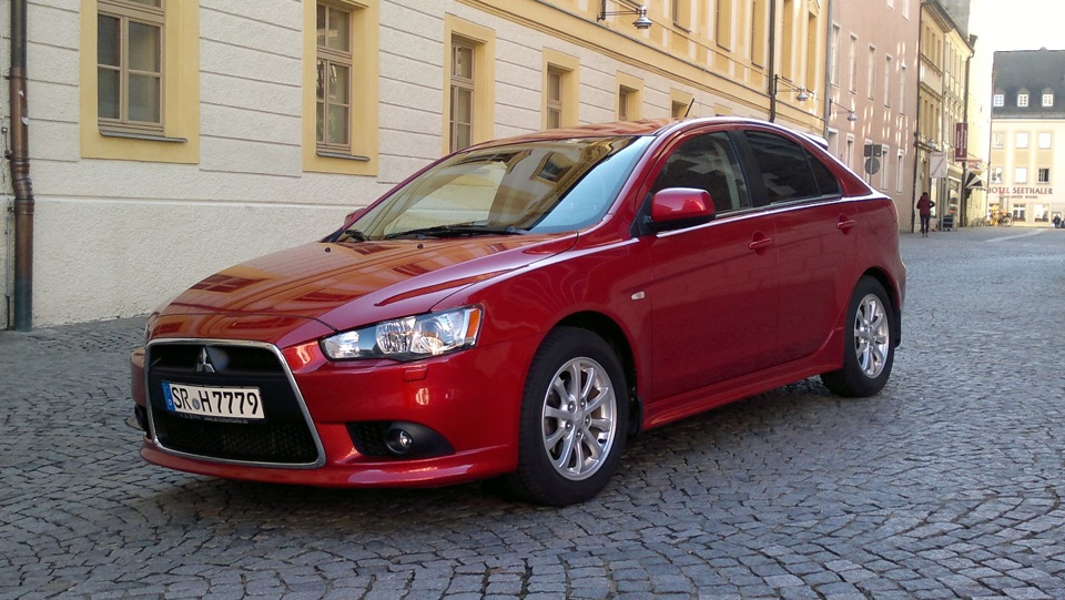 Наконец весна! — Mitsubishi Lancer Sportback, 1,8 л, 2011 года