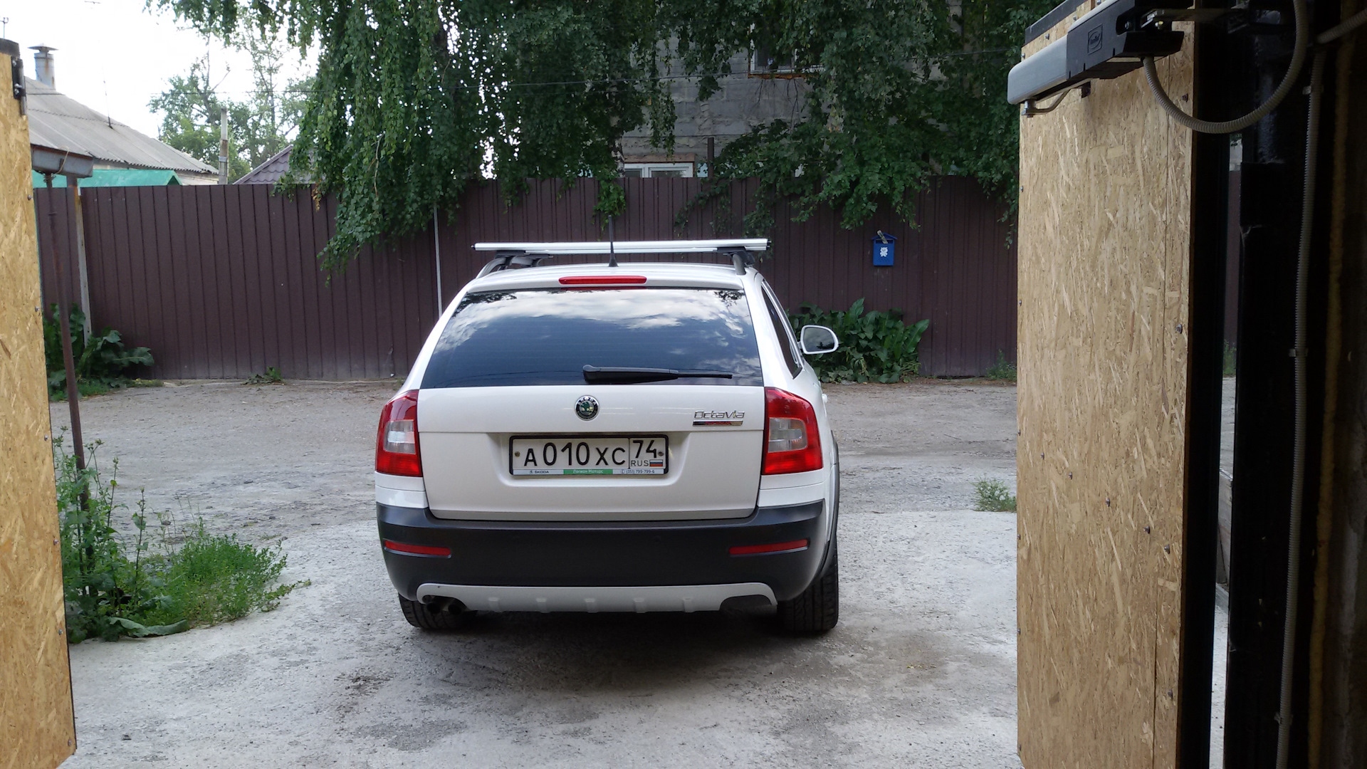 Skoda Octavia Scout a5 багажник