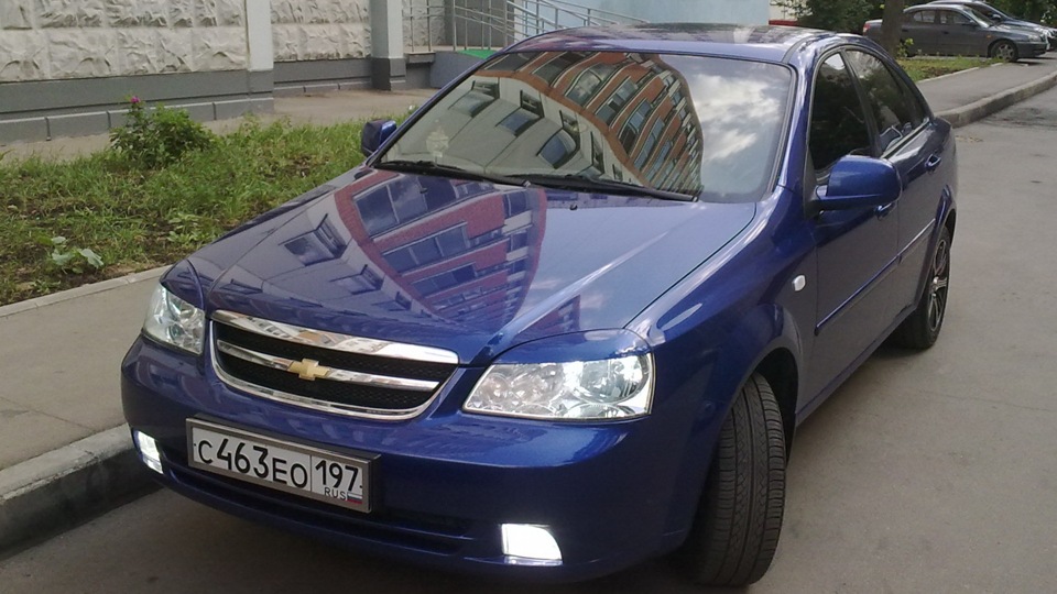 Chevrolet Lacetti седан голубой drive2