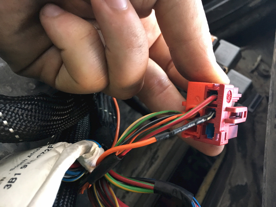 Круиз конроль, подключение буста на Color MFA — Volkswagen Passat B5, 1 ...