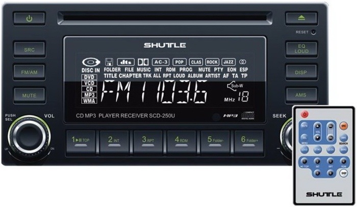 2-DIN Магнитола Shuttle — KIA Cerato (1G), 1,6 л, 2007 года | автозвук ...