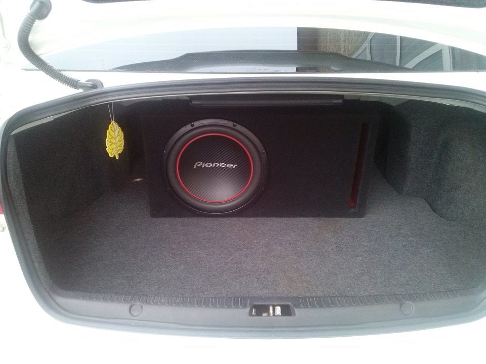 AUX, линейники, саб + размеры — Mitsubishi Lancer X, 2 л, 2008 года ...