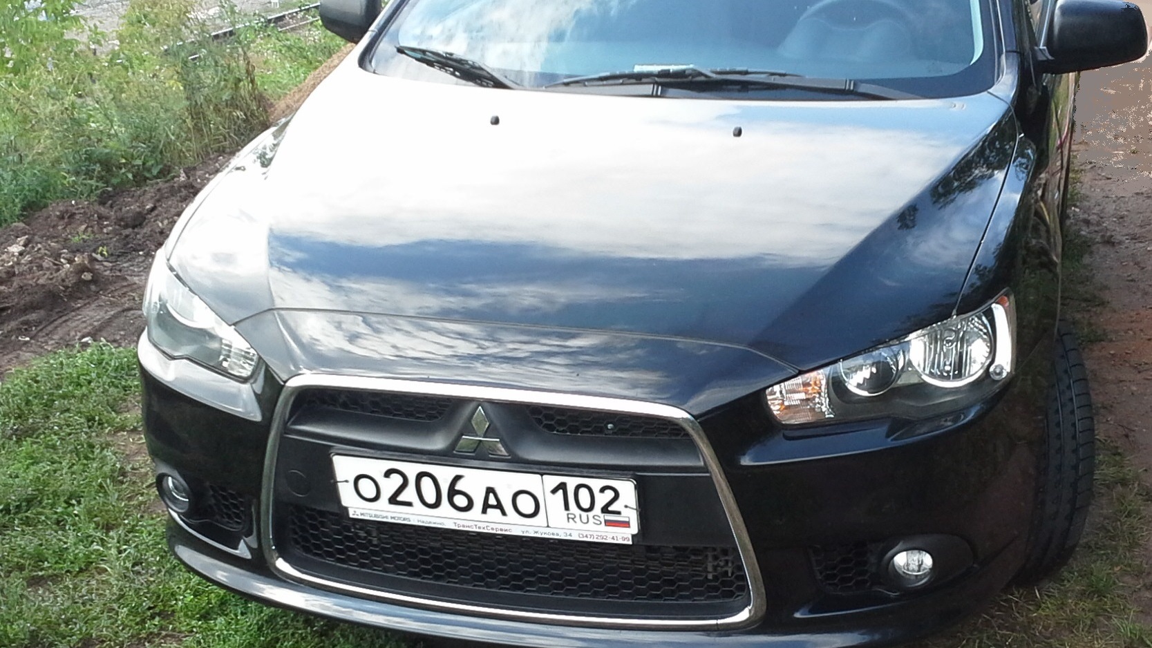 Mitsubishi Lancer X 1.6 бензиновый 2012 | 1.6 автомат на DRIVE2