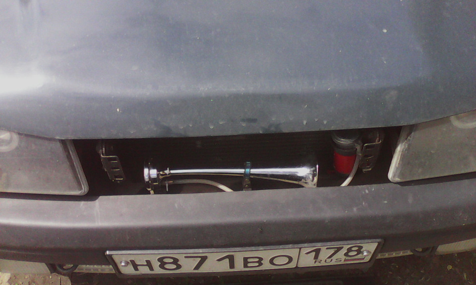 установка воздушного сигнала — ИЖ 21261, 1,6 л, 2004 года | аксессуары ...