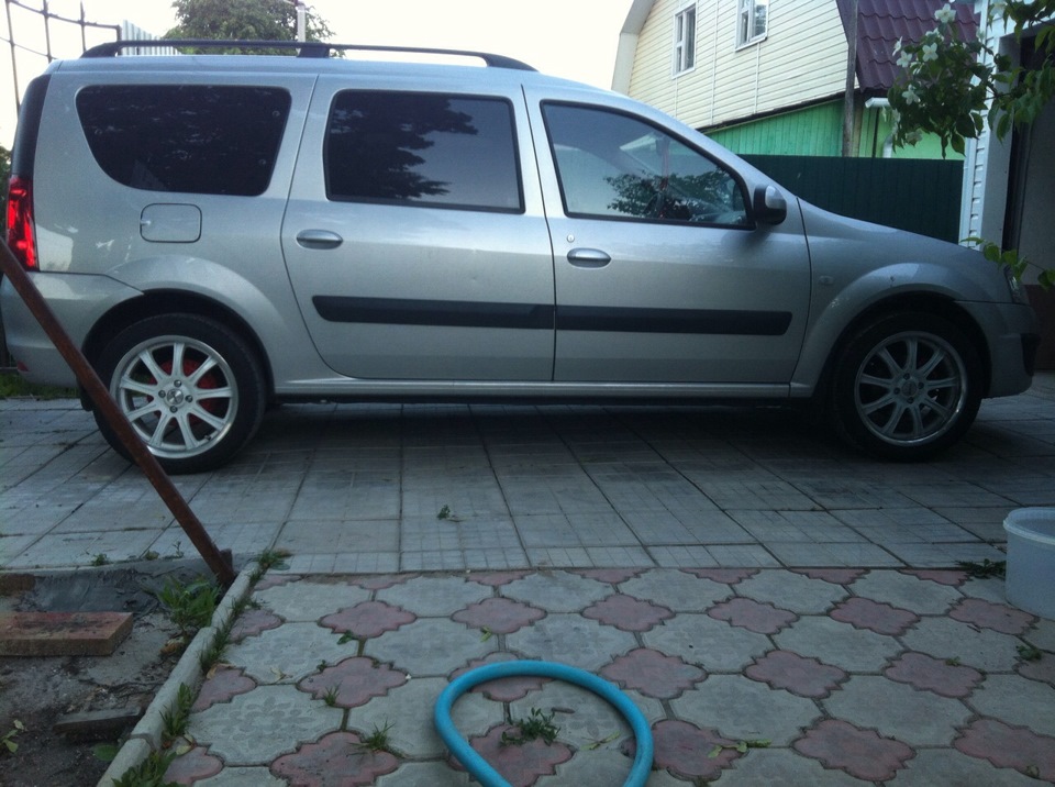 Сборка пневмоподвески своими руками часть 2 — Lada Ларгус, 1,6 л, 2013 ...