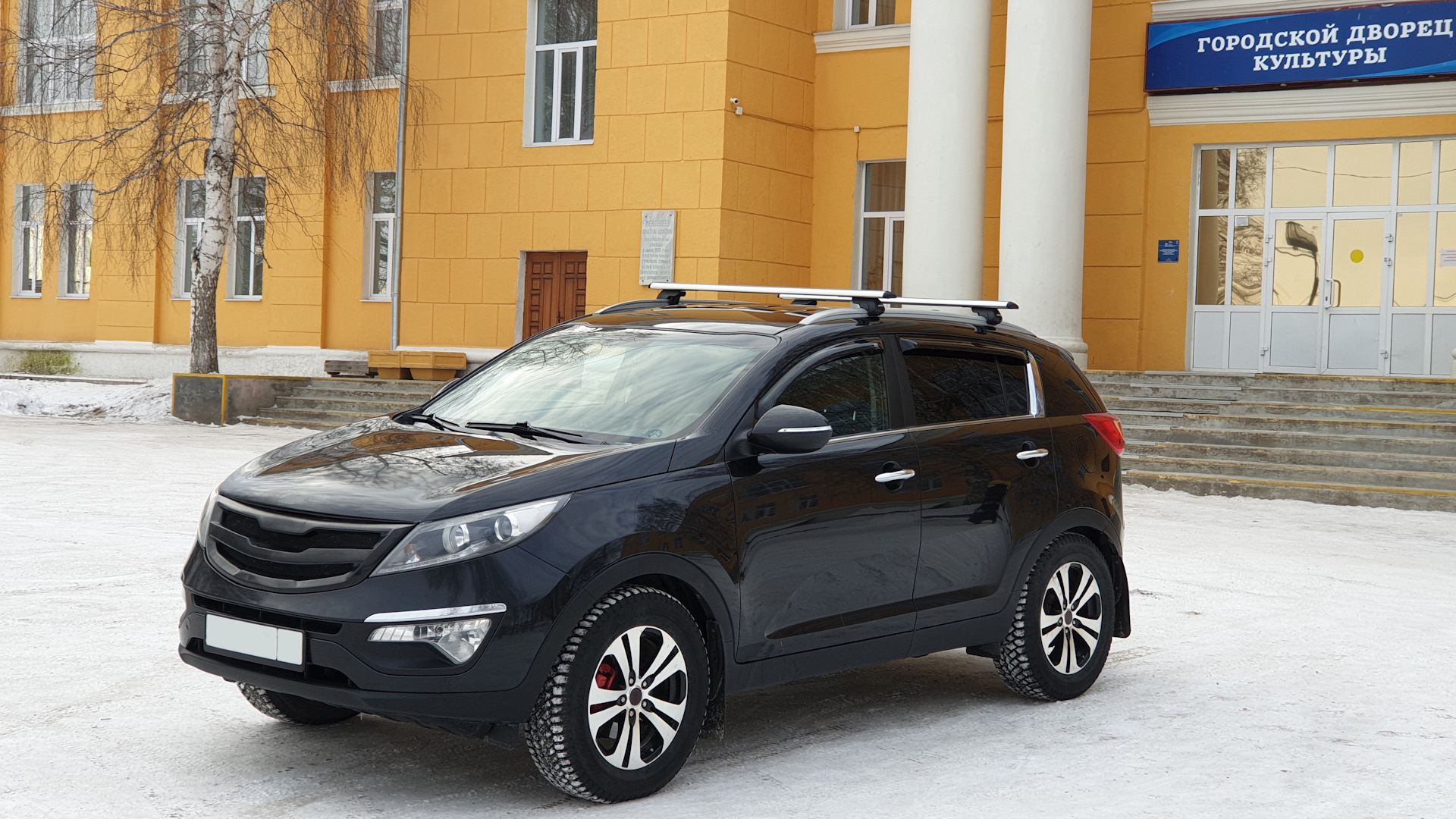 Kia Sportage 2010 черный