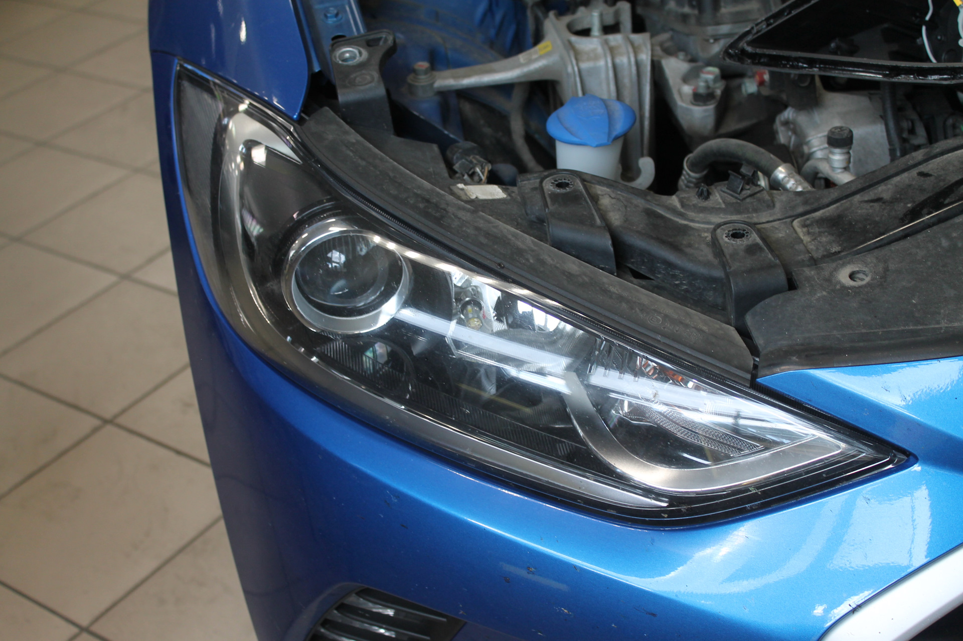 Как снять фонарь на элантре Hyundai Elantra VI + BI-LED OPTIMA Professional + HPL Crossfire + PROBright TDRL