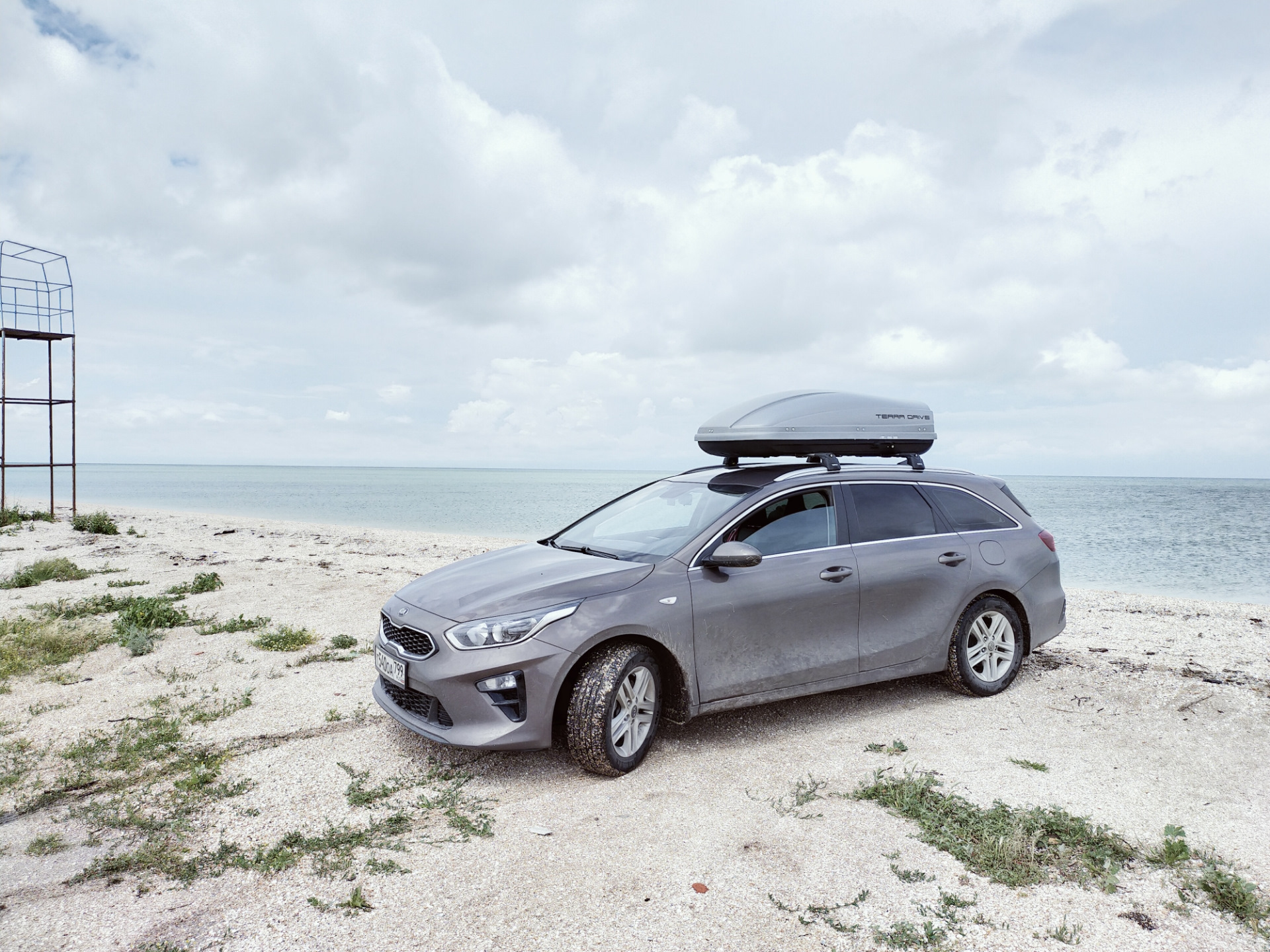 Поездка на Азовское море.Должанская коса) Июнь 2021. — KIA Ceed SW (3G),  1,6 л, 2019 года | путешествие | DRIVE2