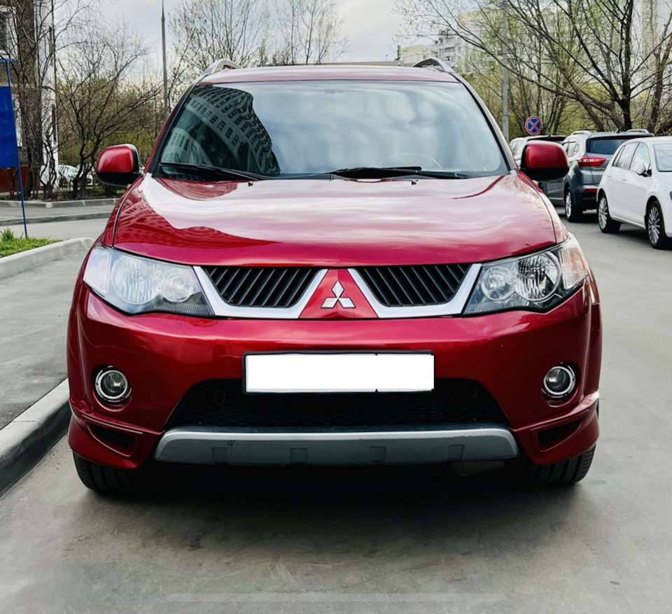 Убрали зазоры под фарами. Результат. — Mitsubishi Outlander XL, 2,4 л ...
