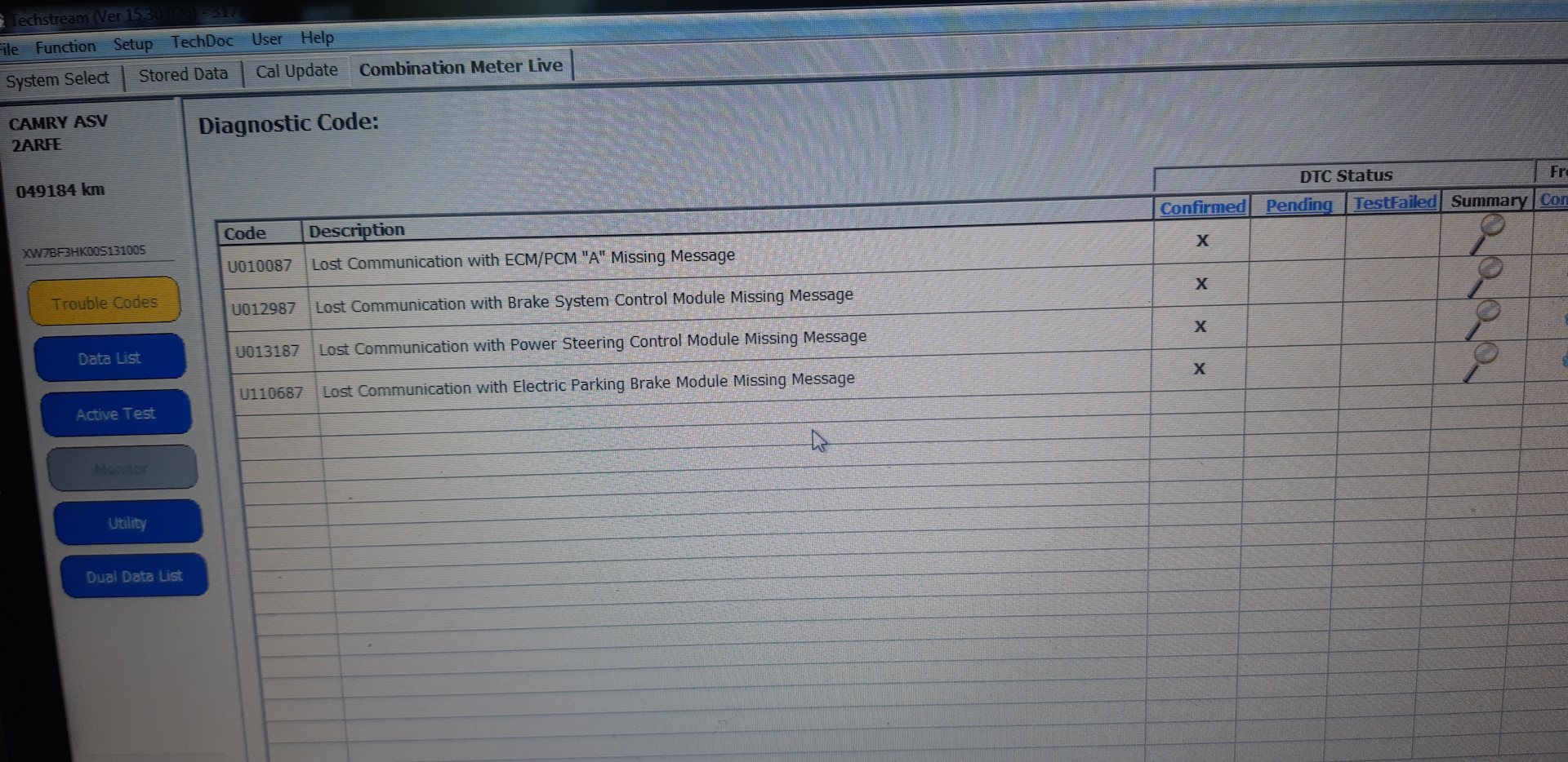Обновил ПО приборного щитка (дрожащая стрелка тахометра) — Toyota Camry ...