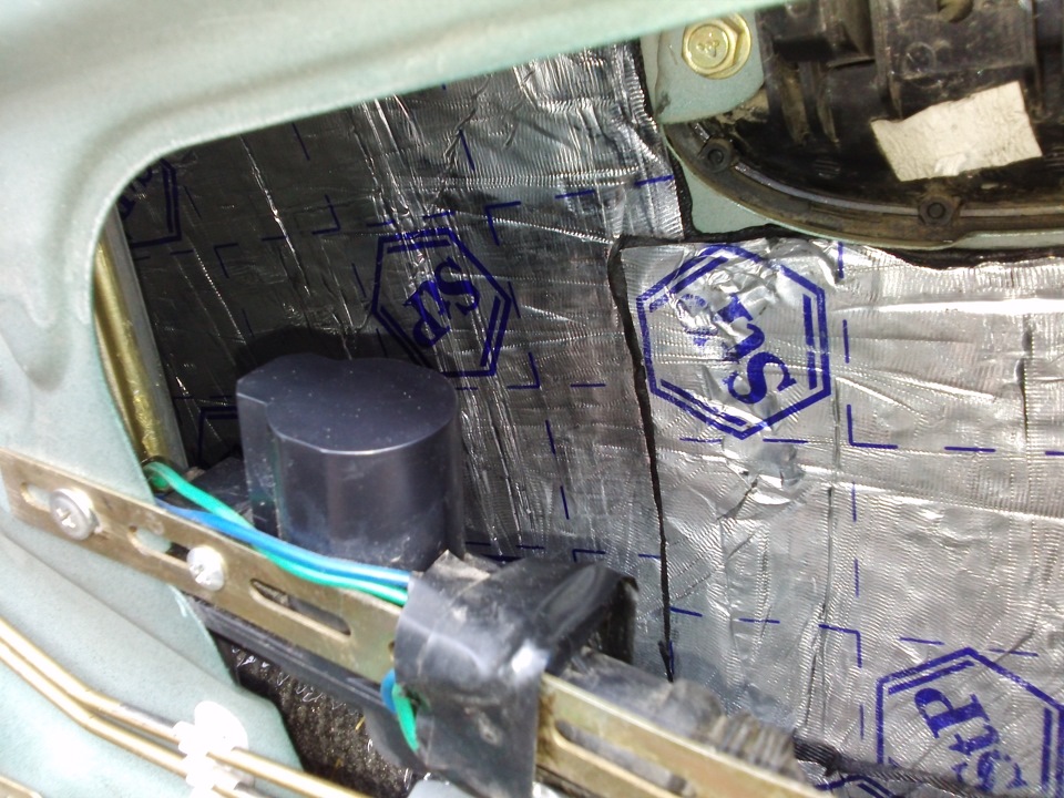 шумоизоляция дверей ланос своими руками