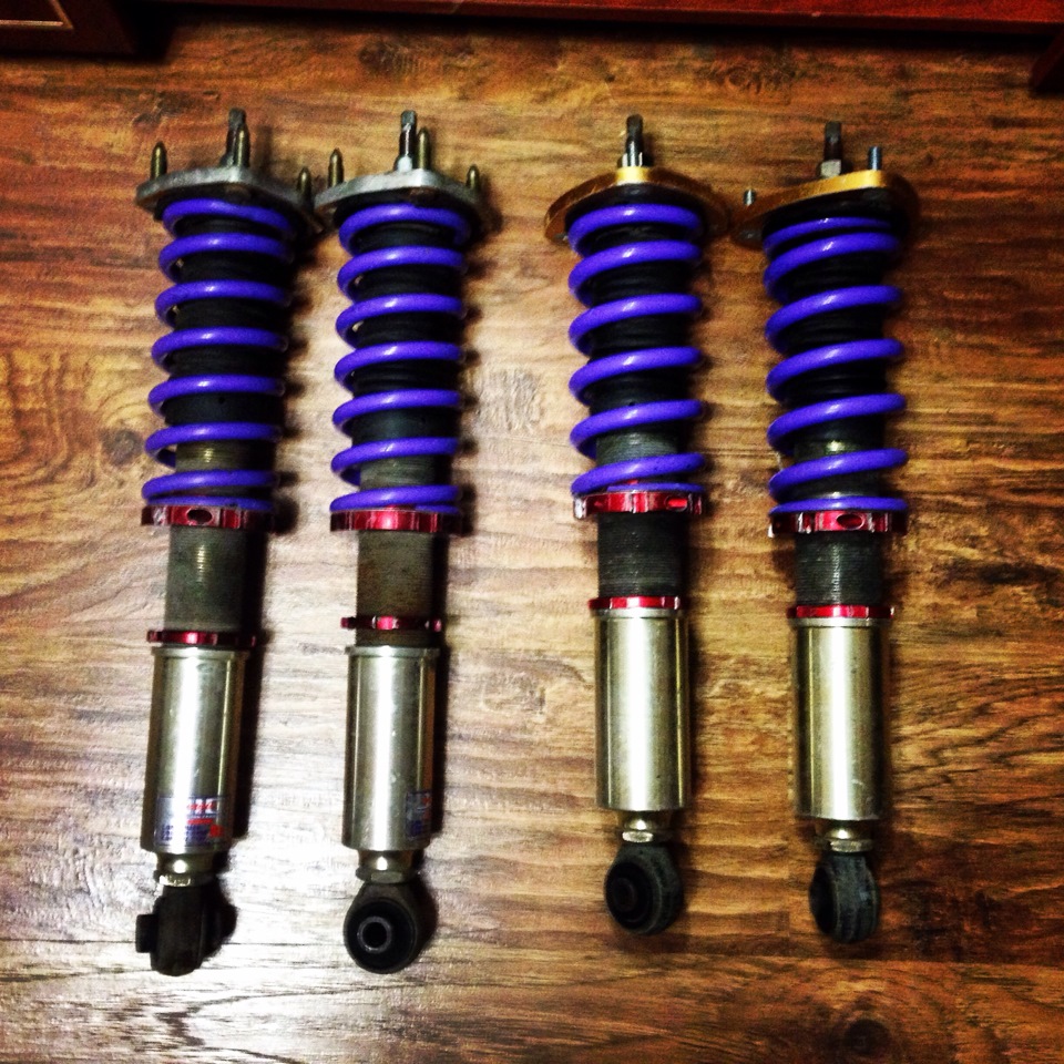 Установка койловеров — Toyota Altezza, 4 л, 2001 года | тюнинг | DRIVE2