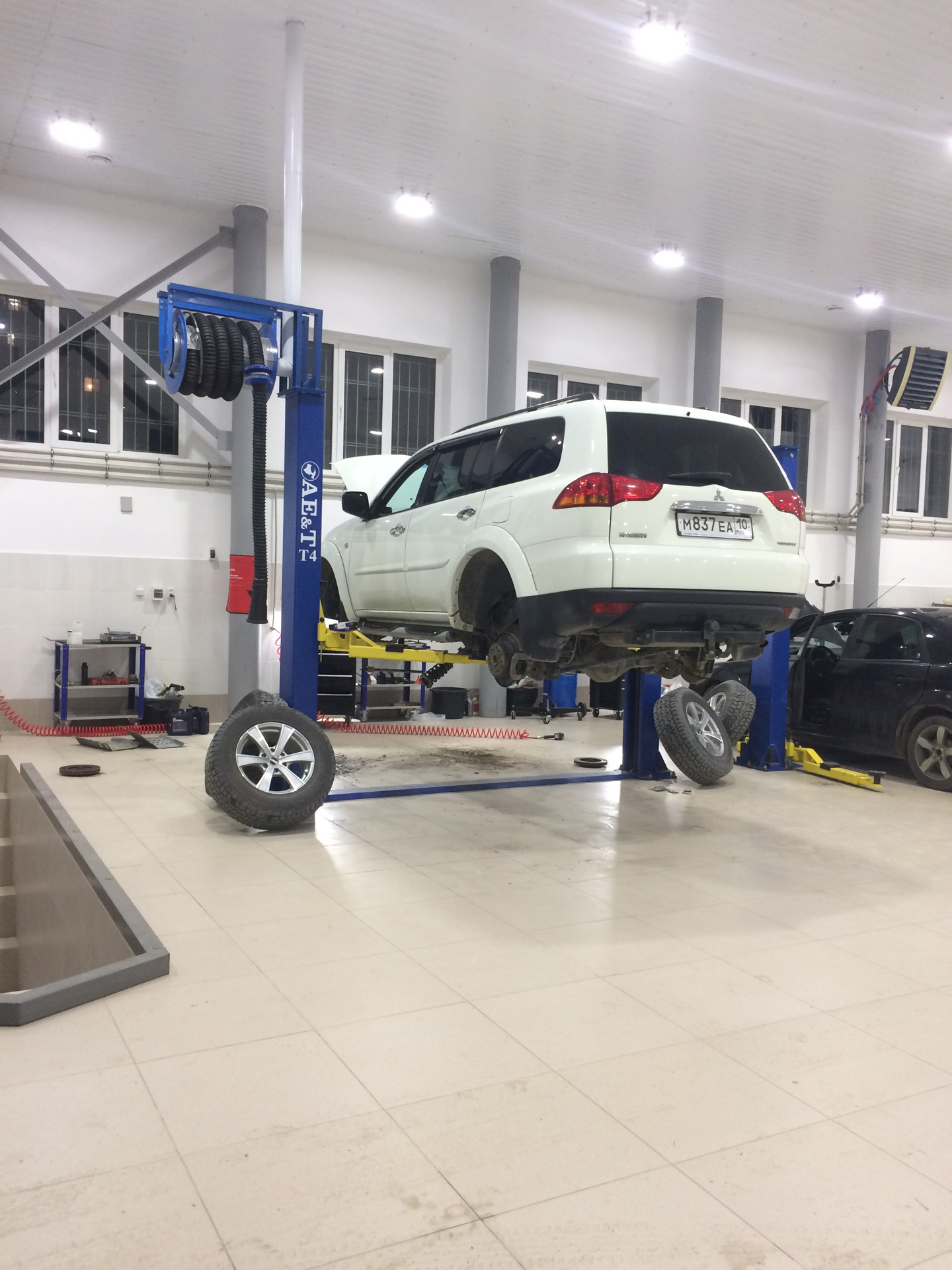 Махачкала, автосервис autodoc05 — Mitsubishi Pajero Sport (2G), 2,5 л ...