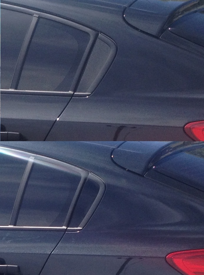 Накладка на заднюю стойку под стекло — Chevrolet Cruze Hatchback, 1,6 л ...