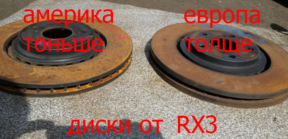 Тормозные диски лексус rx350