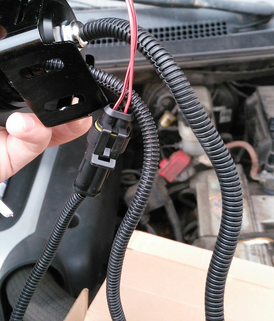 Светодиодные противотуманки + ДХО — SsangYong Rodius, 2,7 л, 2007 года ...