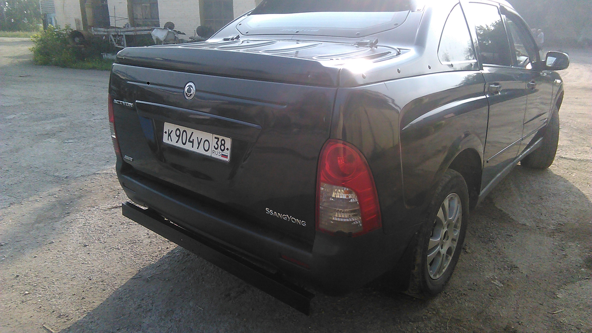 SsangYong Actyon Sports (1G) 2.0 дизельный 2008 | черный дракокон на DRIVE2