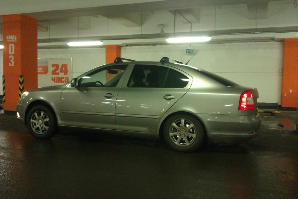 Временное занижение — Skoda Octavia A5 Mk2, 1,6 л, 2012 года | просто ...