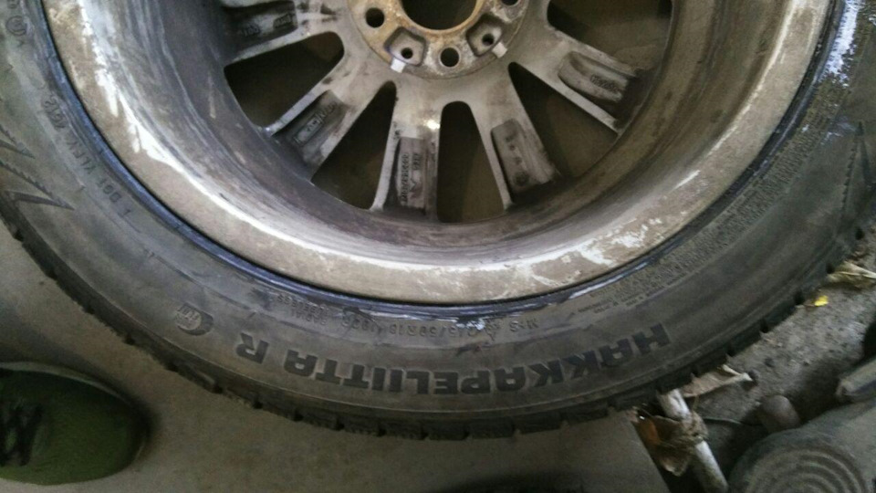 погнулся диск. что делать? — BMW X3 (F25), 2 л, 2014 года | колёсные ...