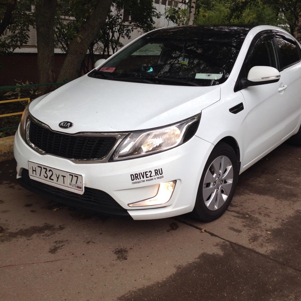 Киа рио 21 год фото Спустя пару лет, я всё же решился! - KIA Rio (3G), 1,6 л, 2013 года другое DRIVE