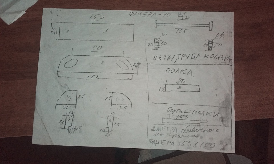 Полка для газели — DRIVE2