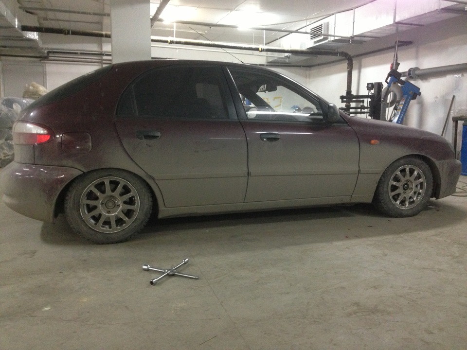 Поездка на шинку — ЗАЗ Chance, 2 л, 2009 года | шины | DRIVE2