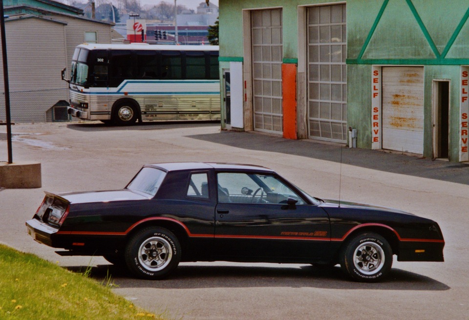 1985 Chevrolet Monte Carlo SS.
