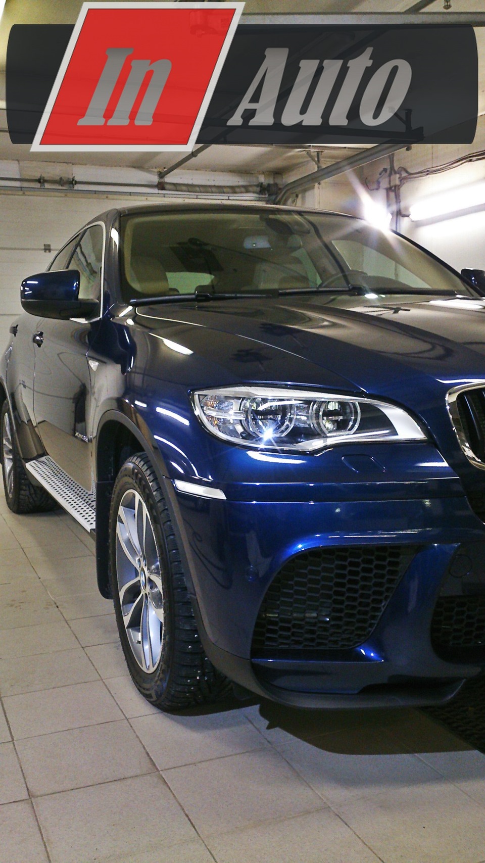 BMW #X6 Полировка защитной пленки и кузова — InAuto74 на DRIVE2