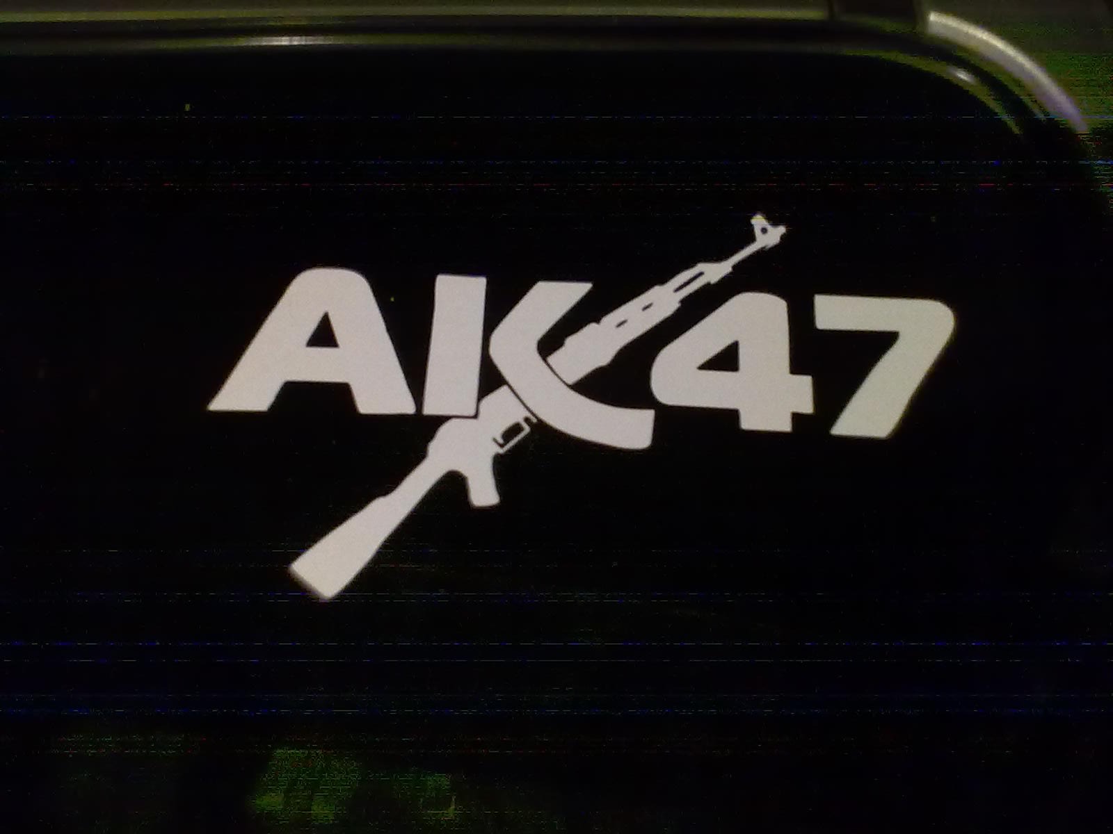 Наклейка ак 47. Мазда АК-47. Наклейка АК 47 на авто. АК 47 наклейка на стекло автомобиля.