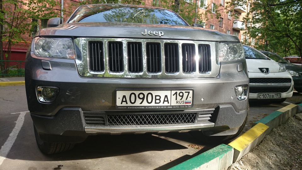 Задняя птф тюнинг jeep grand cherokee wk1