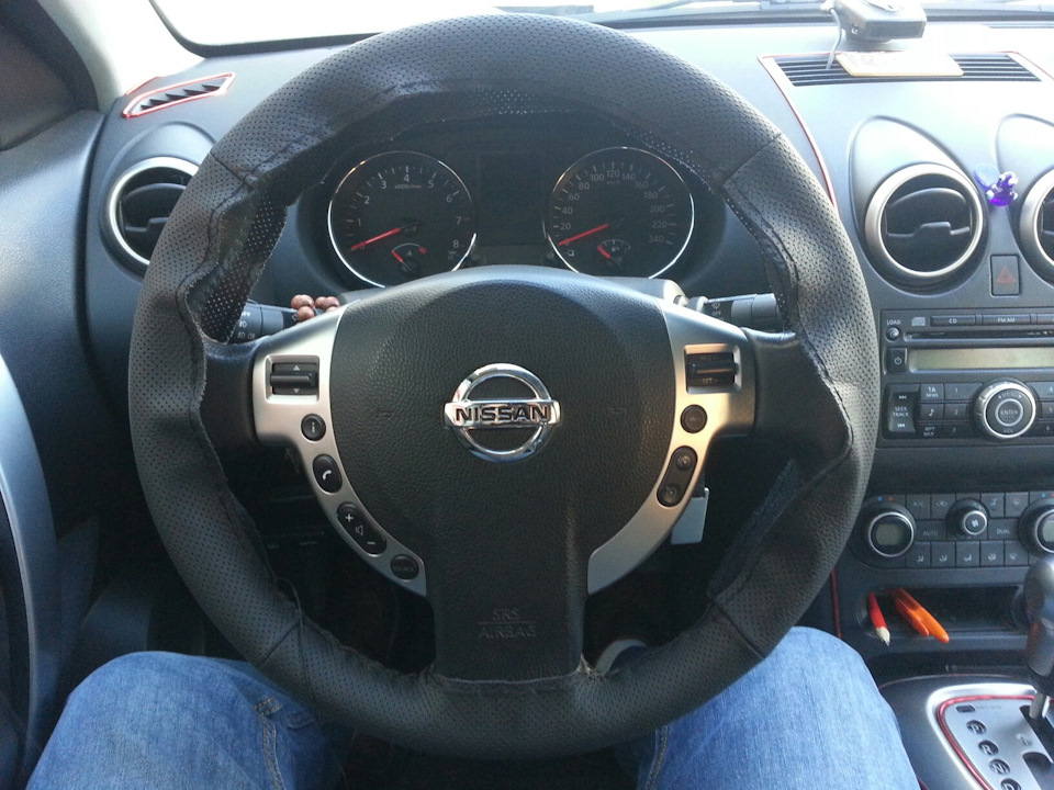 Как снять руль nissan qashqai Одежка для руля. - Nissan Qashqai (1G), 2 л, 2010 года стайлинг DRIVE2