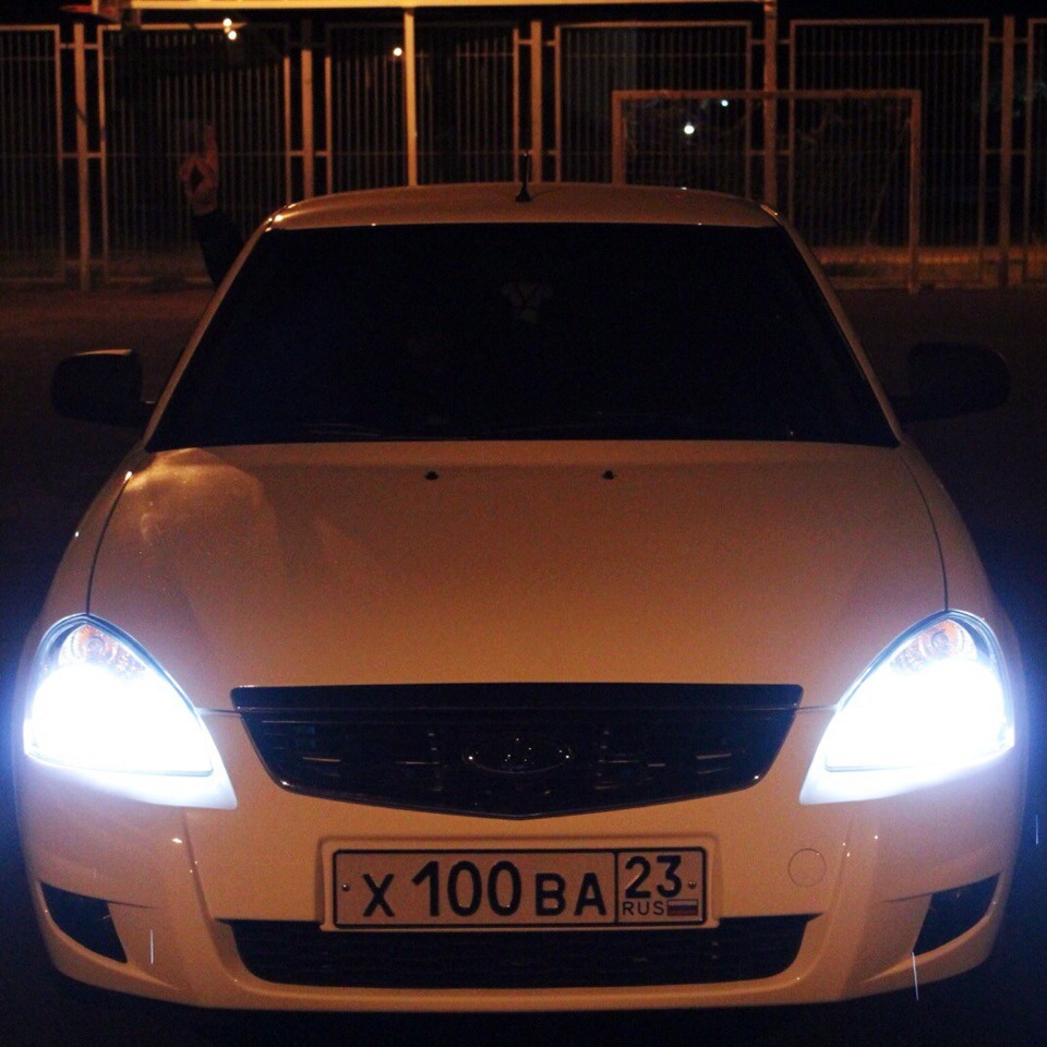 6. Тонировка (2) — Lada Приора седан, 1,6 л, 2013 года | тюнинг | DRIVE2