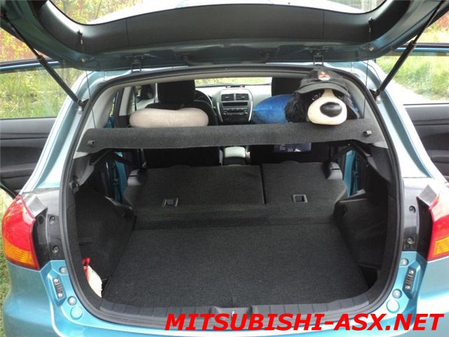 mitsubishi asx багажник