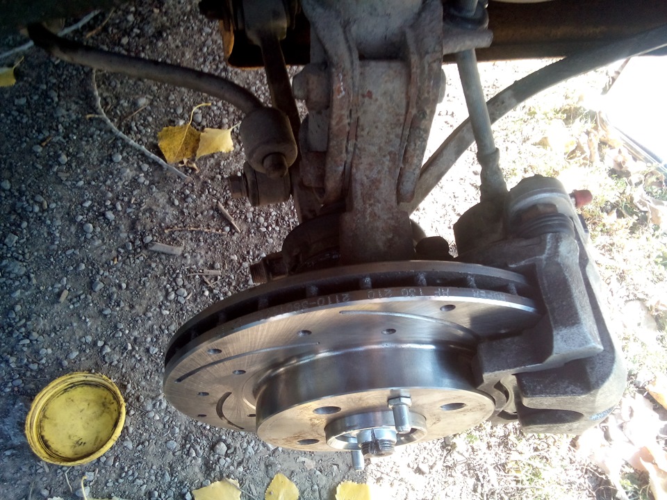 Биение при торможении ч.3 — Lada 21099, 1,5 л, 1997 года | запчасти ...