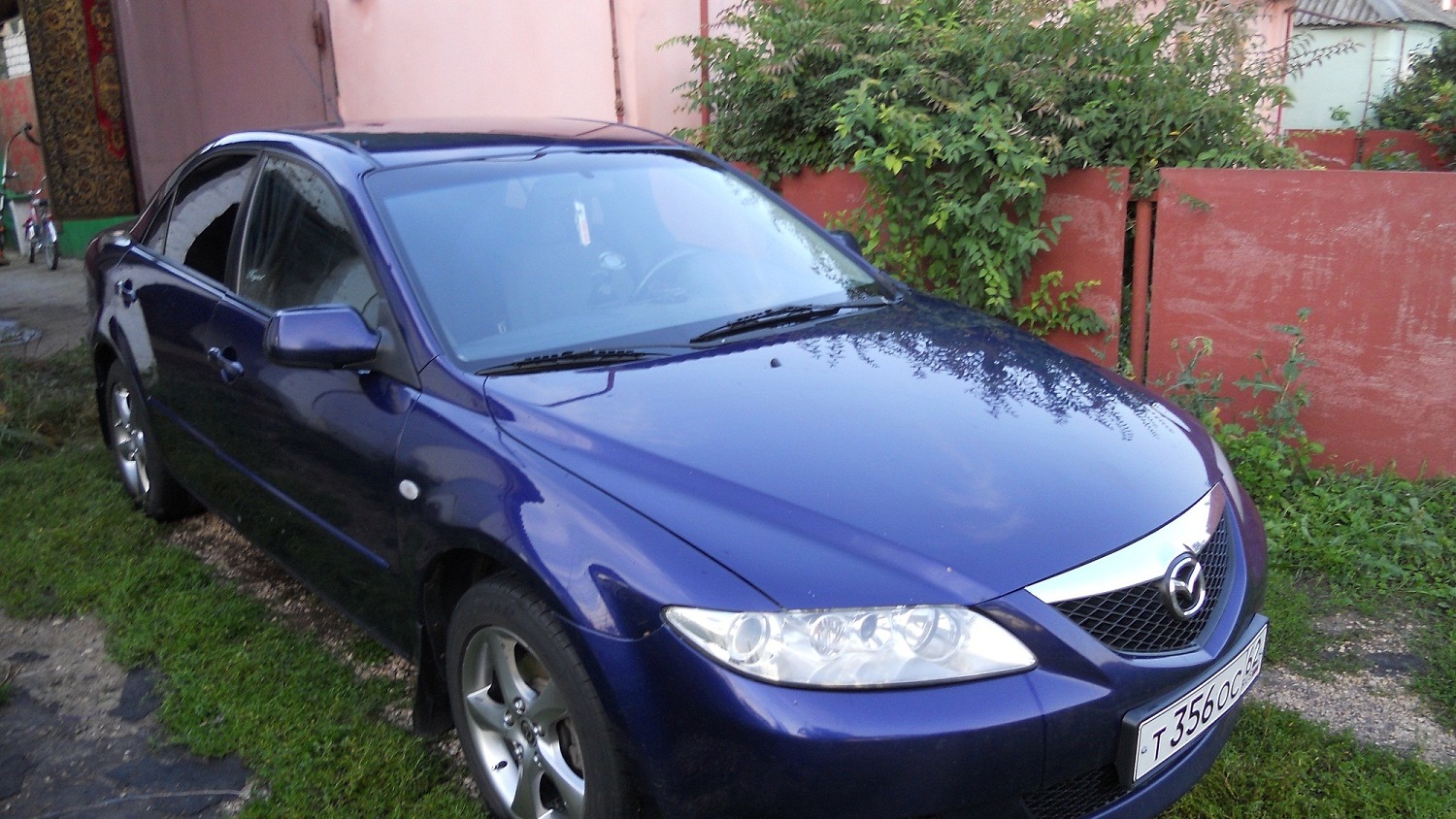 Mazda 6 (1G) GG 2.0 бензиновый 2004 | Blue Monster на DRIVE2