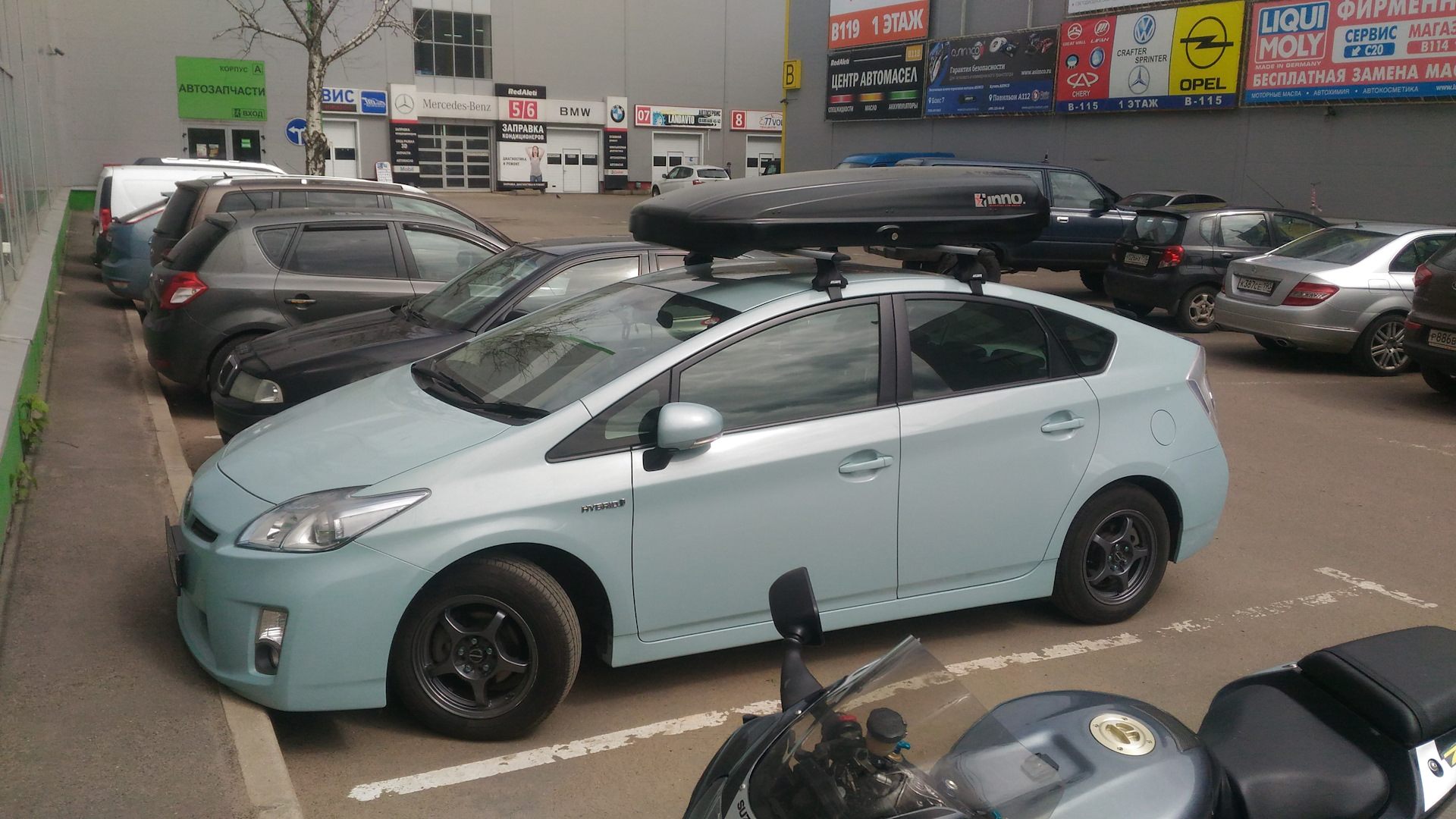 Выбор и покупка автобокса Inno — Toyota Prius (30), 1,8 л, 2011 года |  аксессуары | DRIVE2