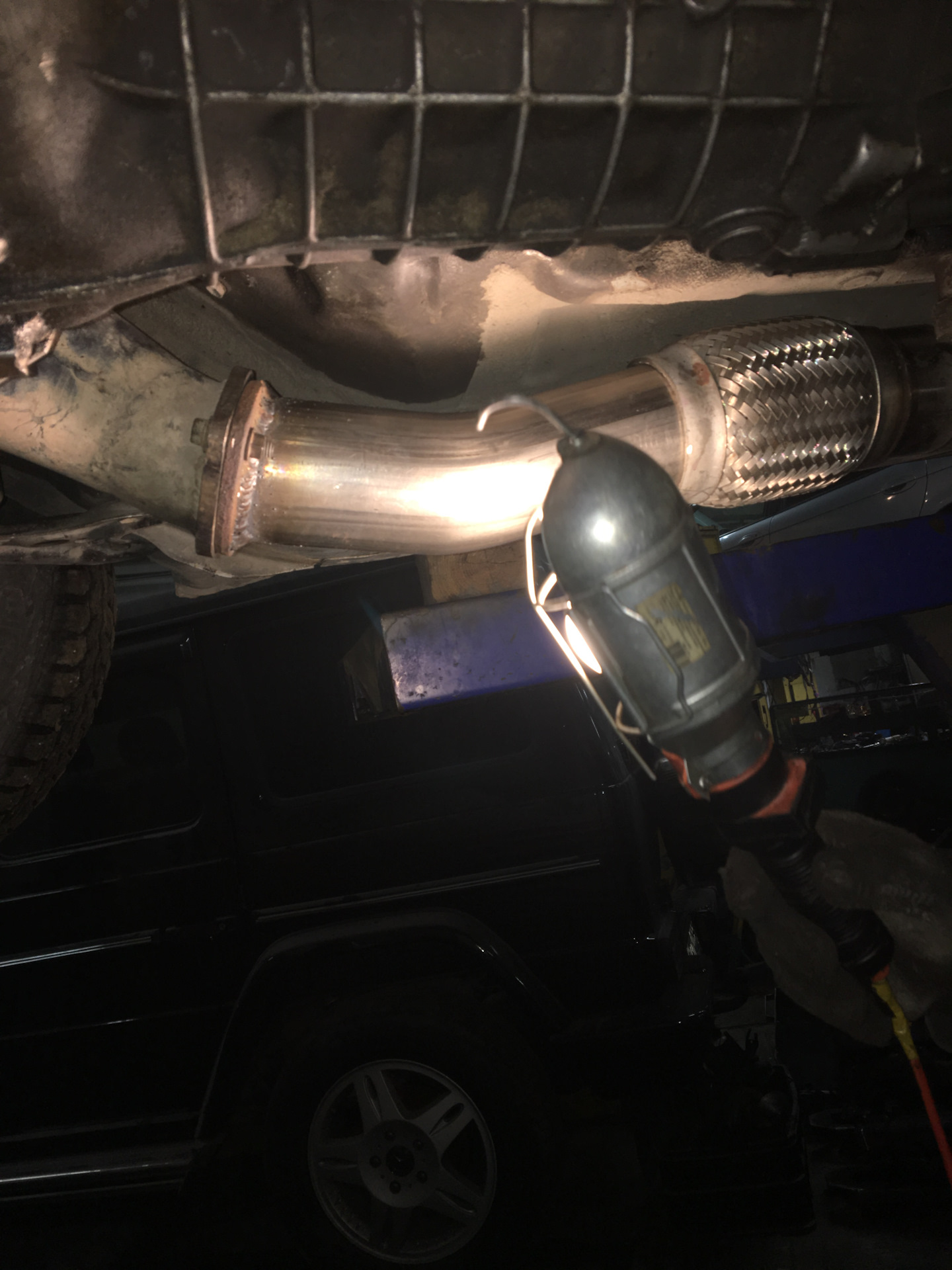 Выхлоп готов)) — Toyota Chaser (90), 3 л, 1994 года | своими руками ...