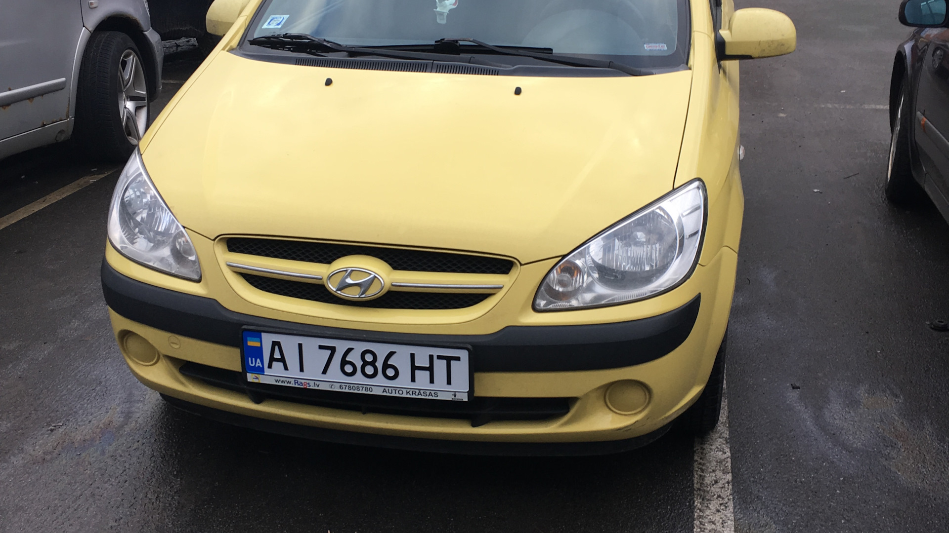 Hyundai Getz 1.4 бензиновый 2006 | Желток на DRIVE2