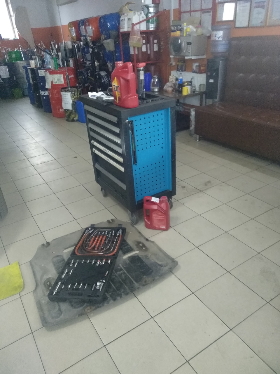 Замена масла в АКПП, КИА СПОРТЕЙДЖ QL 2020 года, пробег 41400км — KIA ...